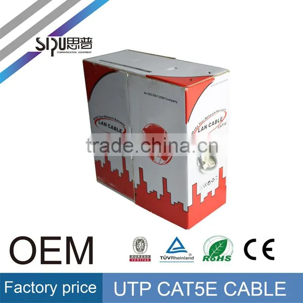 SIPU Factory Price Utp Cat5e Lan Cable High Quality 4 Pair Cat 5e Network Cable Wholesale 305m Cat 5 Cable photo-4