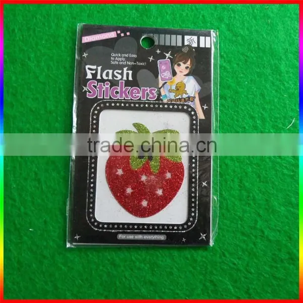 Glitter Colorful Self-adhesive Cartoon Sticker for Decor photo-5