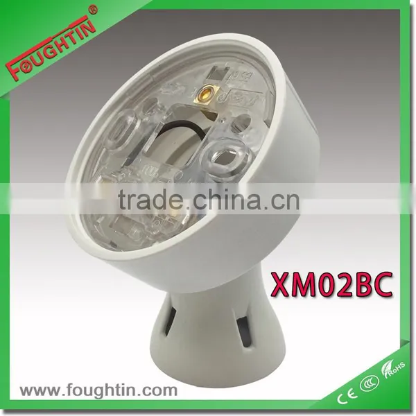 B22 Lamp Holder White Color Angled Electric Lamp Holder photo-3