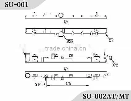 OEM Manufacture su Intercooler Radiator Plastic Tank for Impreza photo-2