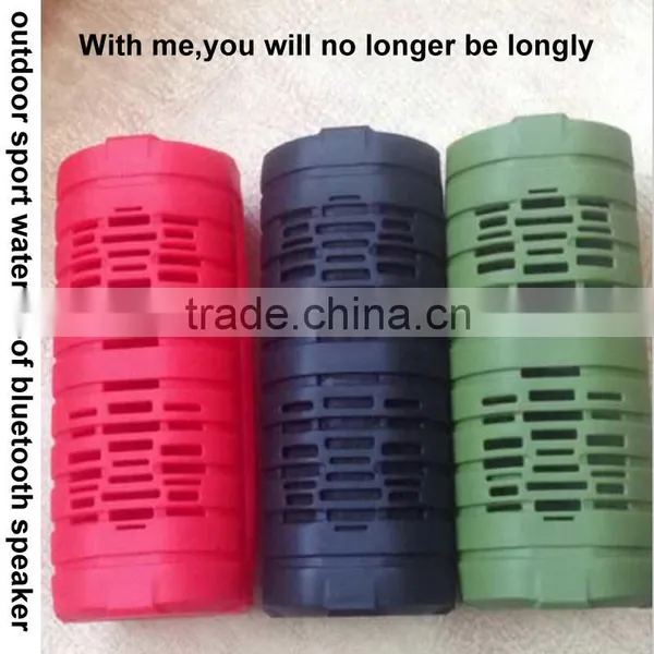 2015 New Outdoor Sport Wireless Bluetooth Speaker With Waterproof Function and TF photo-2