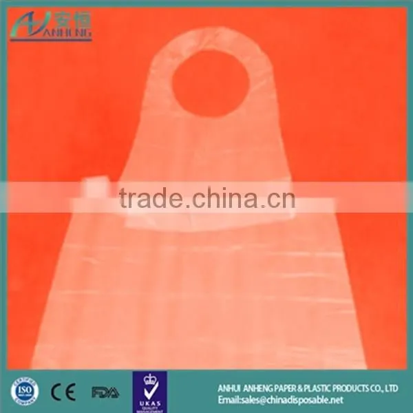 Health Food China Supplier pe Apron, Plastic Kitchen Disposable Apron