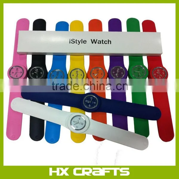 Slap on Silicone Watch Quartz Sports Watch Kid Woman Man Unisex Fashion Silicone Slap Watch photo-4