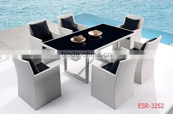 Outdoor Wicker Dining Furniture in Patio Furniture Sets