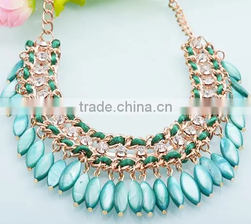 The Latest Fashion Pure Manual Coloured Thread Metal Bracelet Fashionable Jewelry