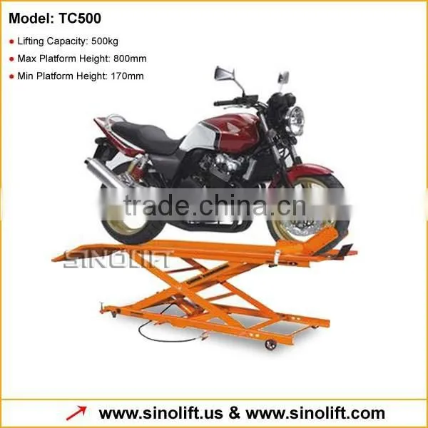 TC500 Motocycle Scissor Lift Tabe photo-2