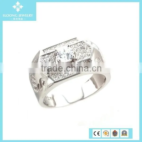 High-end 925 Sterling Silver Infinity Diamond Ring of 2015 Valentine's Day photo-5