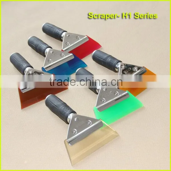 Long Hand Plastic Ice Scraper for Car Window photo-2