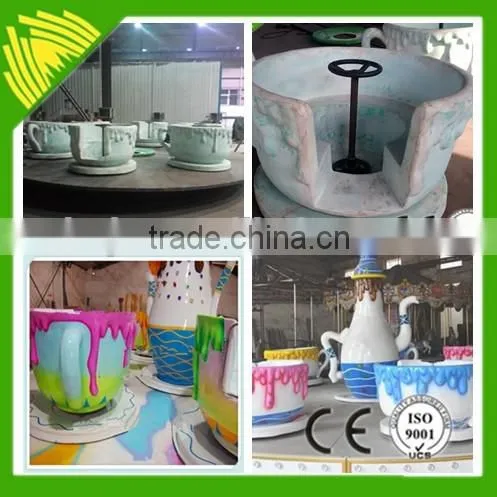 Outdoor Playground Coffee Cup Rides; Coffee Cup Amusement Rides For Sale photo-2