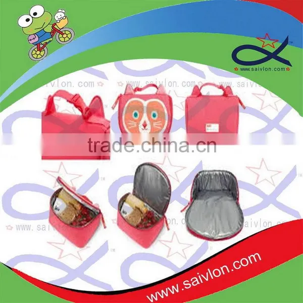 Cute Animal Print Mini Lunch Cooler Bag for Kids photo-3