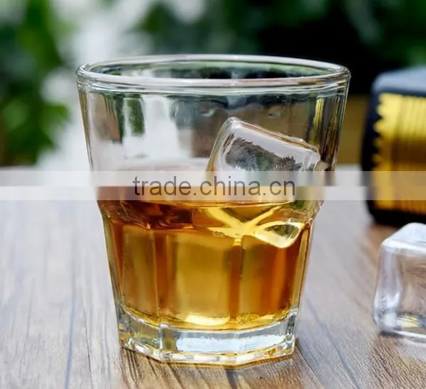 Transparent Plastic Octagonal Drinking Glass photo-3