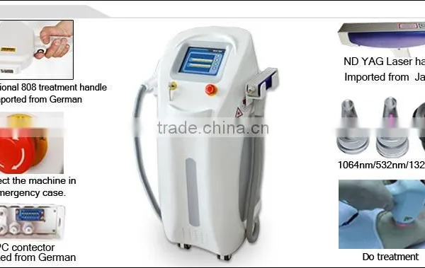 2016 Top Selling Laser Hair Removal Multifunction Diode Elight Yag With CE photo-5