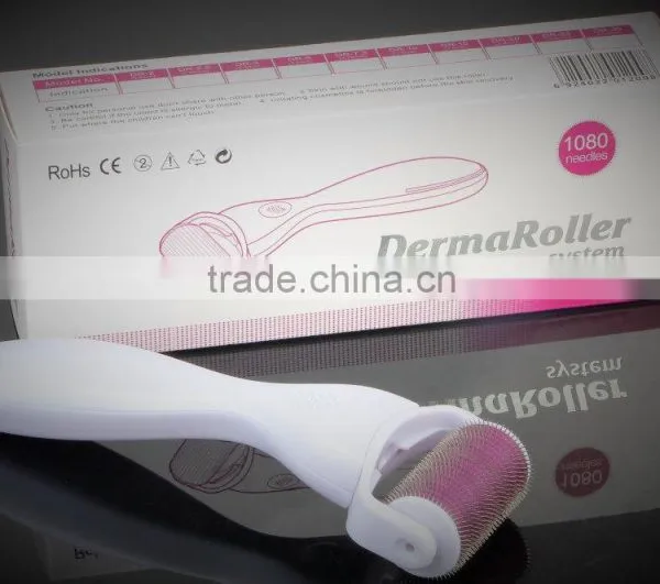 Derma Roller Factory Direct Wholesale Body Derma Roller 1080 Needles Microneedling Derma Roller for Skin Care photo-4