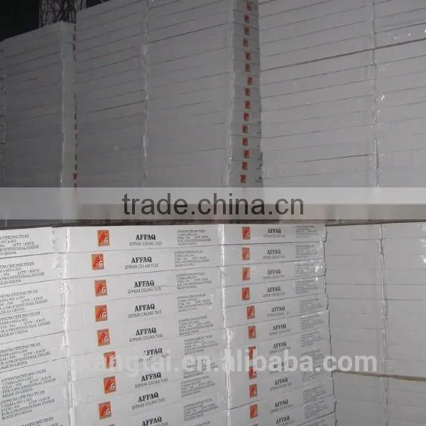 Pvc Laminated Gypsum Ceiling Tiles /types of Ceiling Board photo-4
