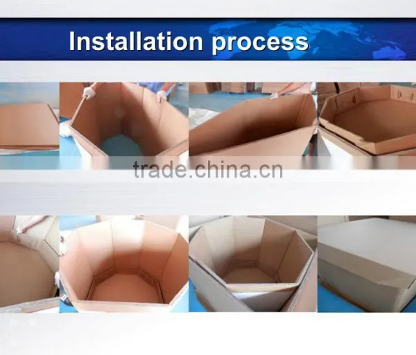 1000L Heat Resisting Carton Paper IBC Container for Bitumen photo-6