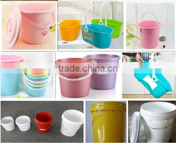 Injection Plastic Pail With Handle