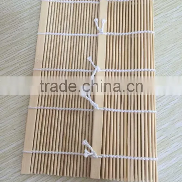 FD-16322 Bamboo Sushi Rolling Mat White Bamboo Mat photo-2