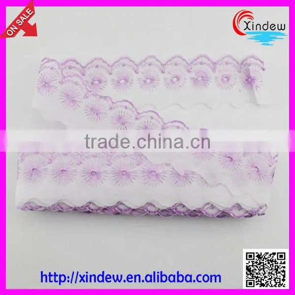 Lace Designs For Decoration TC Polyester Lace