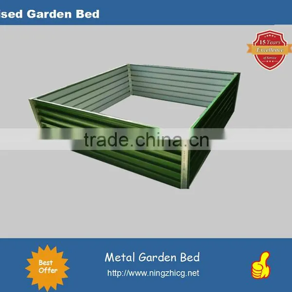Raised Garden Planting Beds/ Outdoor Steel Garden Flower Pot / Steel Vegetable Garden Bed photo-2