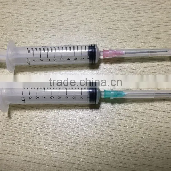 10ml Luer Slip or Luer Lock Disposable Syringe 3-parts Syringe photo-4