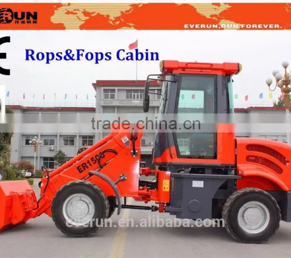 Everun Telescopic Wheel Loader ER1500 With Rops&Fops photo-5