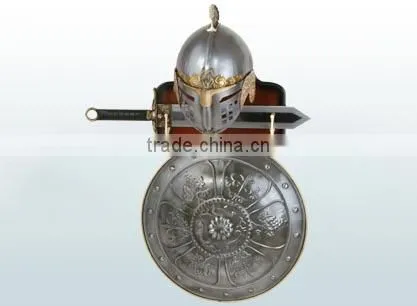 Medieval Leather Decorative Shield photo-3