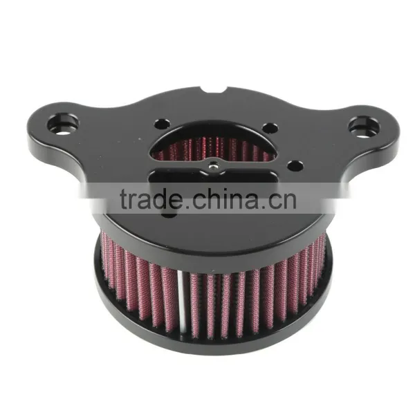 Black Air Cleaner Intake Filter For Sportster 48 72 XL883 XL1200 04-16 photo-2