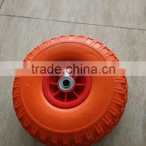 For Tool Cart and Wheelbarrow's 4.00-4 PU Tire Factory photo-2