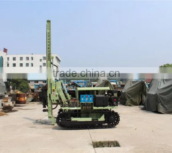 High Air Pressure Crawler Hydraulic Drilling Rig D100YA2-2 For Depth 30 Meters photo-4