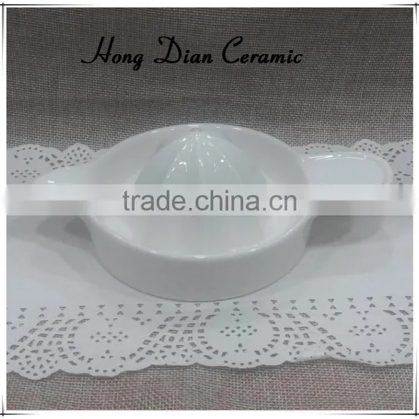 Custom Ceramic Porcelian Lemon Squeezer Fruit Juicer,Kitchen Ginger Grater Tool photo-3