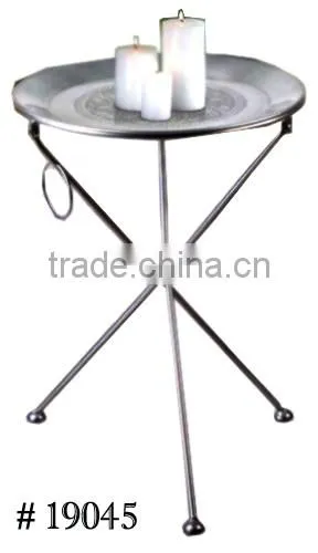 Round Embossed Coffee Table photo-4