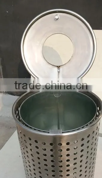 Arlau Outdoor Stainless Trash Can for Sale photo-2