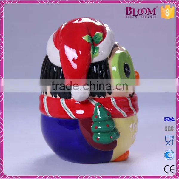 Cute Small Figurines Decoration Ceramic Coin Saving Box photo-4
