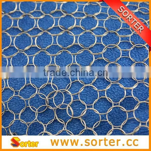 Hot Sale Metal Chain Mail Ring Curtain for Room Divider Interior Decoration photo-5