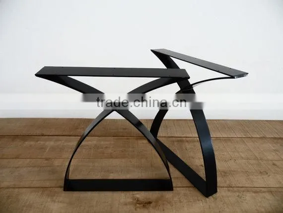 New Style 28 Inch Black Powder Coated Iron Display Table Leg photo-3