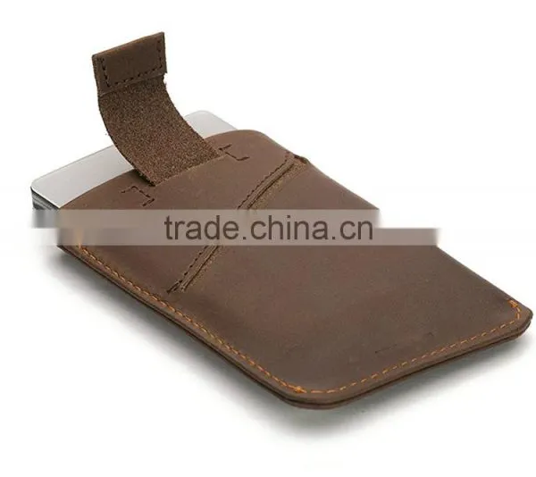 Leather Card Sleeve Wallet photo-2