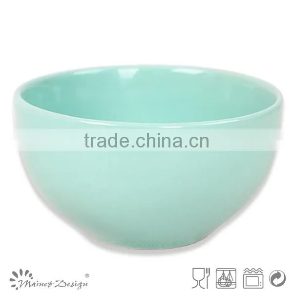 Colorful Two Tone Ceramic 12cm Cereal Bowl photo-2