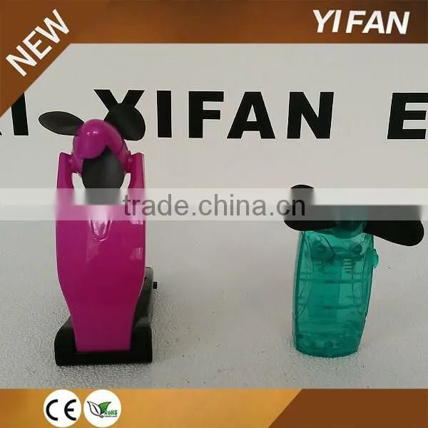 New Summer Portable Hand Cranking Mini Pocket Fan Cooler Cooling For Kids Sports photo-2