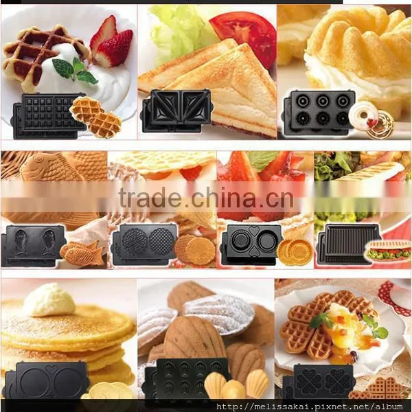 Changeable Plate Sandwich Maker photo-2