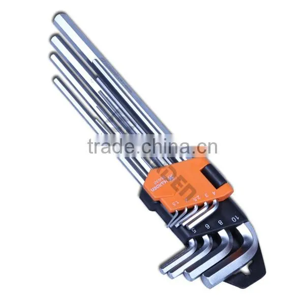 9 Pcs Long Hex Key Wrench photo-6