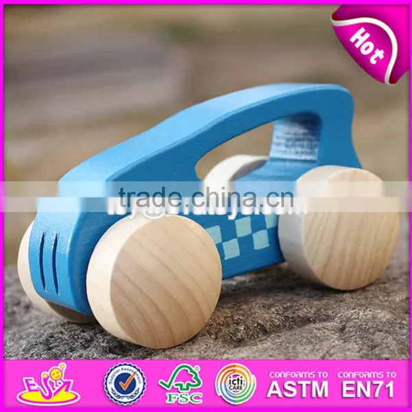 2017 New Fashion Funny 8 Pieces Toddlers Small Wooden Cars W04A341 photo-2