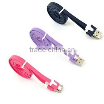 Colorful Micro USB Cable for Smartphone With High Quality
