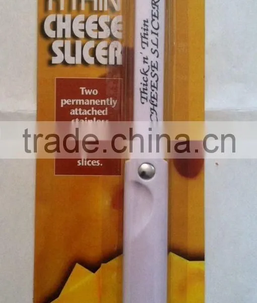 Thick 'N Thin Double Sided Stainless Steel Cheese Slicer photo-2
