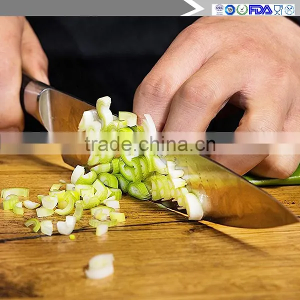 8 Inch Professional Kitchen Chef Knife- High Carbon Ultimate Sharp Stainless Steel Blade With Black Gift Box photo-5