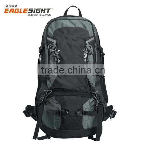 55L Outdoor Sport Water-resistant External Frame Backpack Hiking Backpack Backpacking Trekking Bag With Rain Cover photo-3