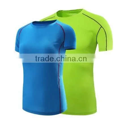 100% Polyester Men Fake V-neck Cycling Gym T-shirt Custom Dry Fit T-shirt photo-4
