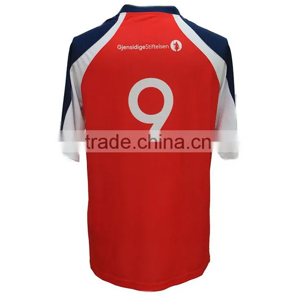 100%polyester Breathable Popular Soccer T-shirt photo-2
