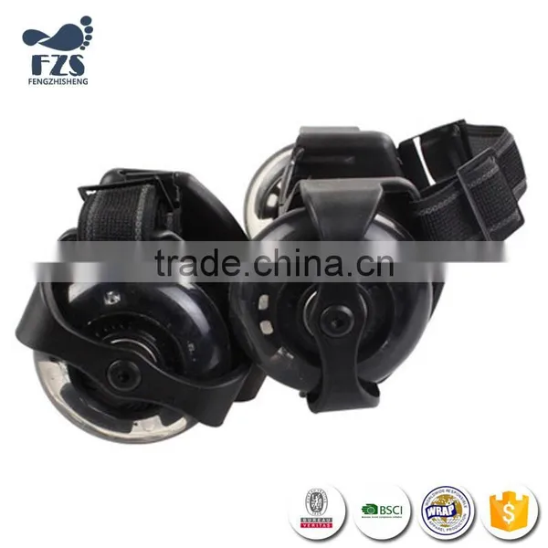 Two Wheels on Heels Removable Rollers Flashing Roller Skate photo-6