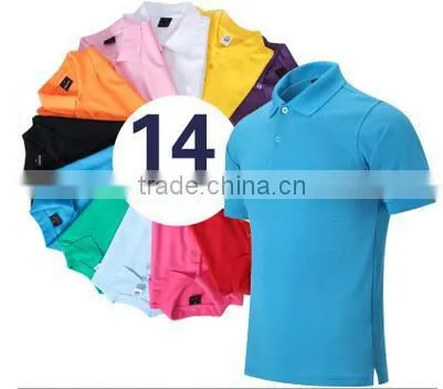 Polo Shirt Customized Printing for Men 65% Cotton 35%polyester photo-2