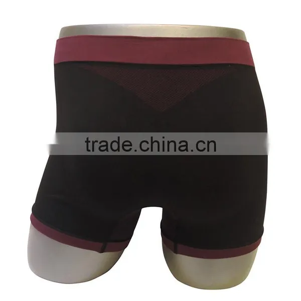 Hot Mans Underpanties Sexy Male Lingerie Mature Seamless Basic Mens Boxers photo-4